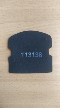 Защитное уплотнение для крышек люков и сливных канализаций 70x70 мм